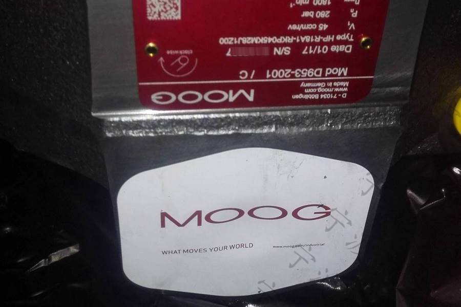moog柱塞泵D953-2015-10